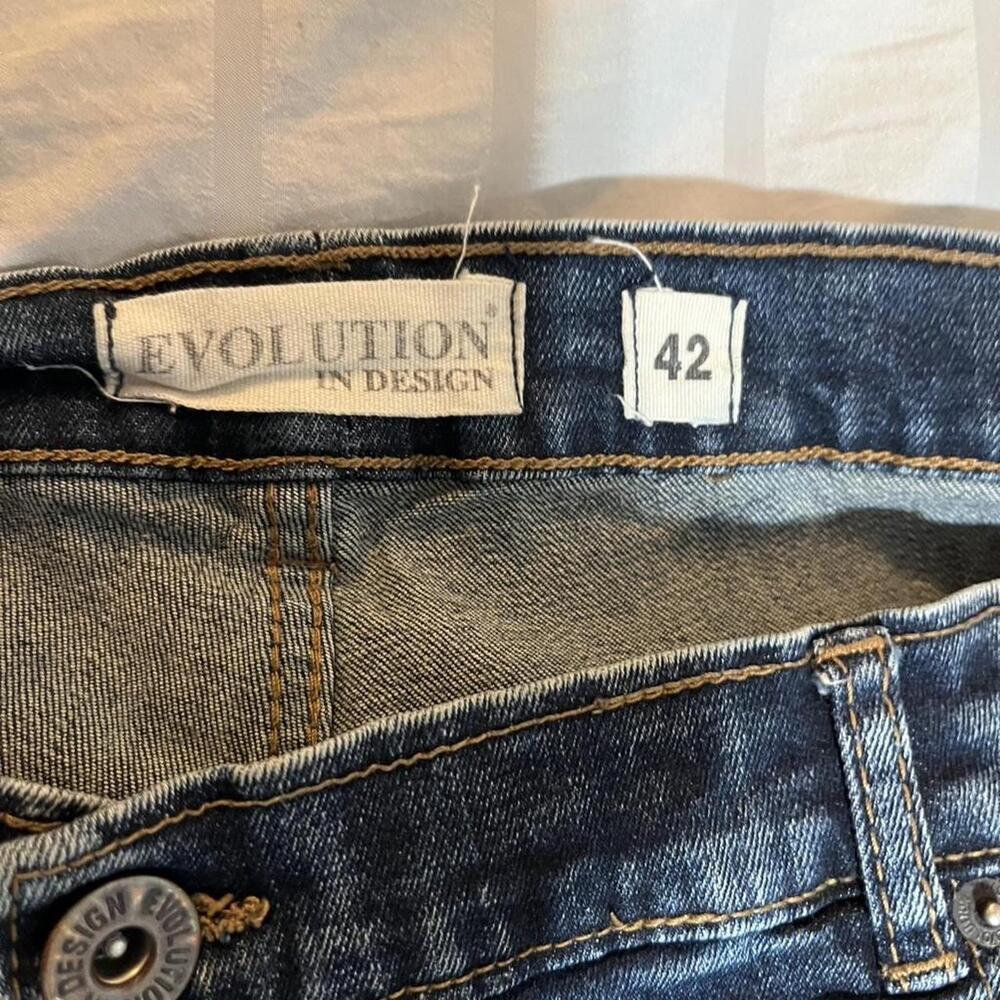 Men’s designer, blue jeans